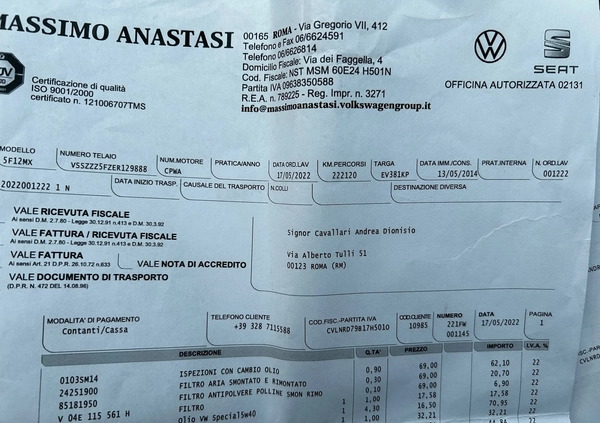 Seat Leon cena 34800 przebieg: 241000, rok produkcji 2014 z Toruń małe 232